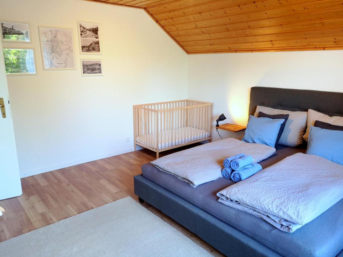 Family-Apartment Mit Balkon, Kueche, Parkplatz & Waschmaschine オフェンブルク エクステリア 写真