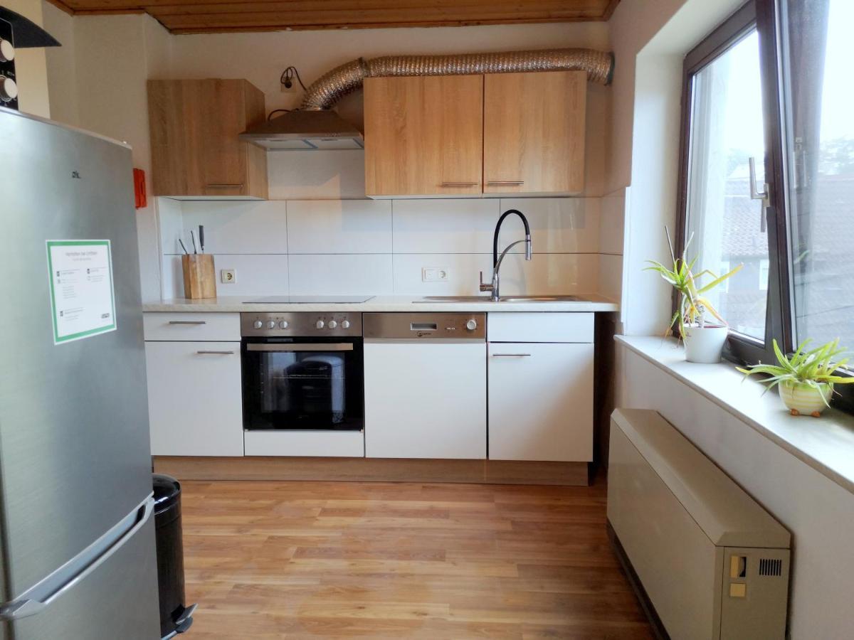 Family-Apartment Mit Balkon, Kueche, Parkplatz & Waschmaschine オフェンブルク エクステリア 写真