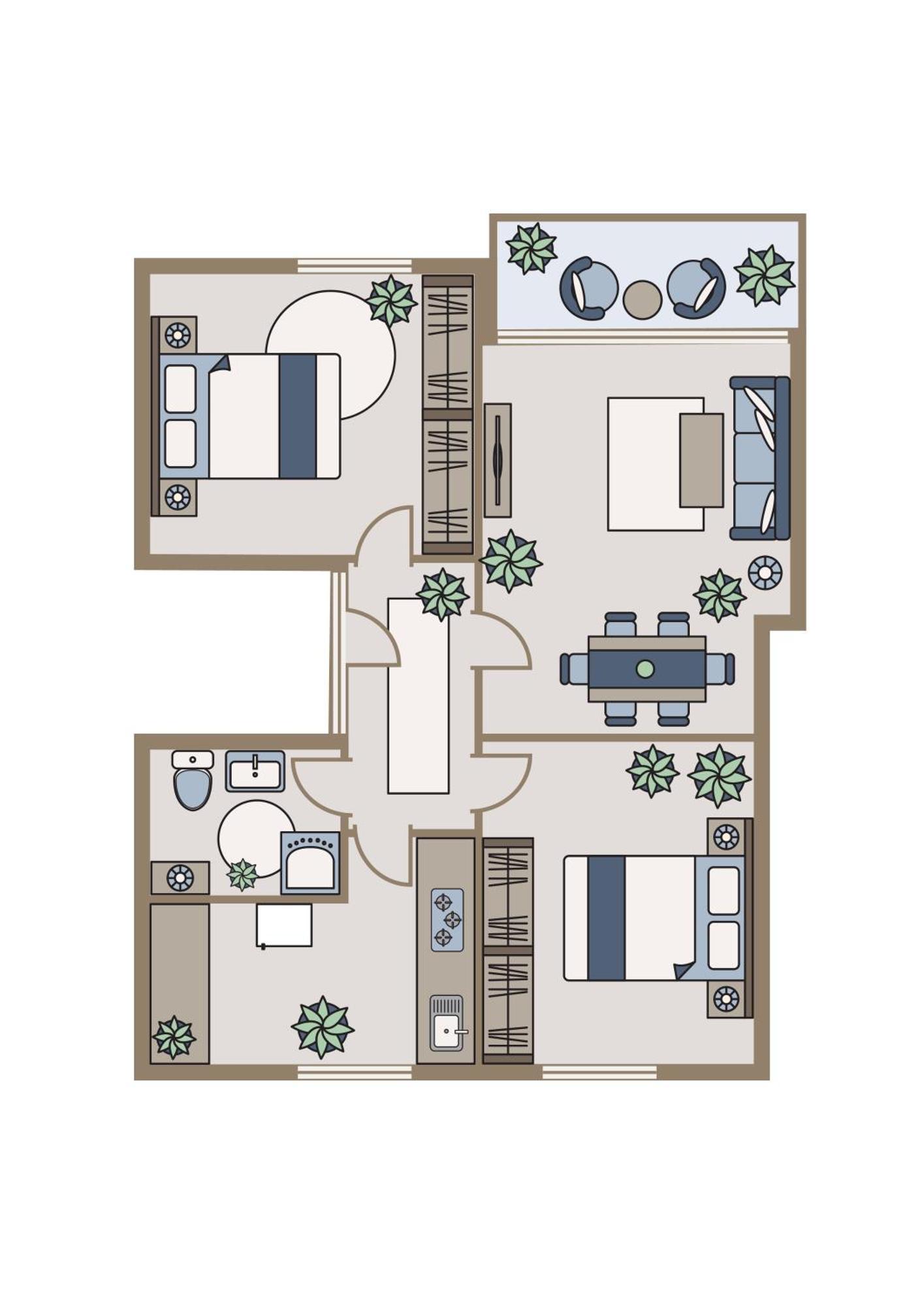 Family-Apartment Mit Balkon, Kueche, Parkplatz & Waschmaschine オフェンブルク エクステリア 写真